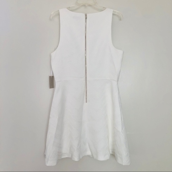 NWT! 1. State White Dress Fit and Flare Size 12 - Picture 10 of 11
